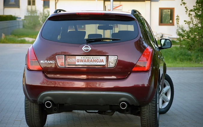 Nissan Murano cena 27900 przebieg: 189000, rok produkcji 2008 z Jeziorany małe 781